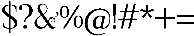 Vineyard Regular otf (400) Font OTHER CHARS