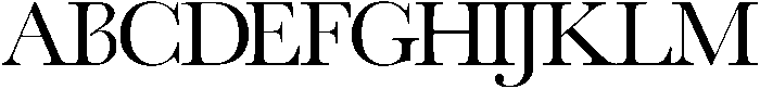 Vineyard Regular otf (400) Font UPPERCASE