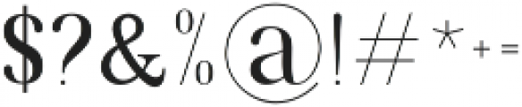 Vinland Serif ttf (400) Font OTHER CHARS