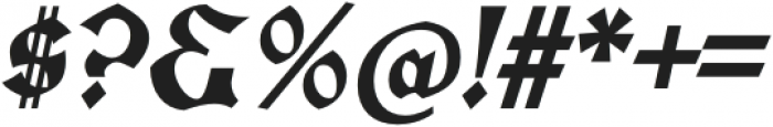 Vinque Bold Italic otf (700) Font OTHER CHARS