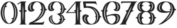 Vintage Binary Decorative otf (400) Font OTHER CHARS