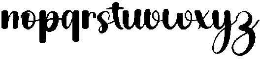 Vintage Book Regular otf (400) Font LOWERCASE