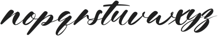 Vintage Brother Italic otf (400) Font LOWERCASE