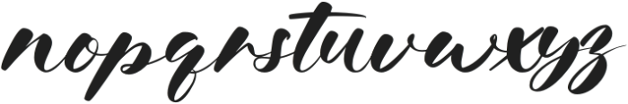 Vintage Brother otf (400) Font LOWERCASE