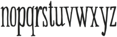 Vintage Brunch Regular otf (400) Font LOWERCASE