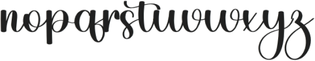 Vintage Butterfly Regular otf (400) Font LOWERCASE