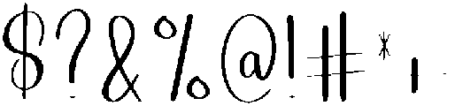 Vintage Calligraphy Regular otf (400) Font OTHER CHARS