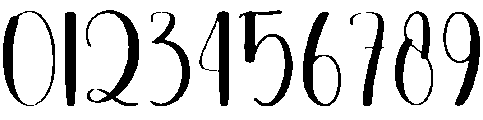 Vintage Calligraphy Regular otf (400) Font OTHER CHARS