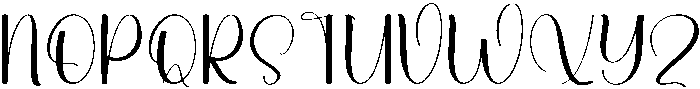 Vintage Calligraphy Regular otf (400) Font UPPERCASE