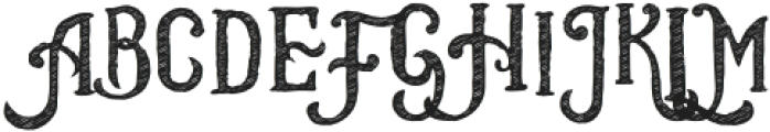 Vintage Chalk Font Regular otf (400) Font UPPERCASE