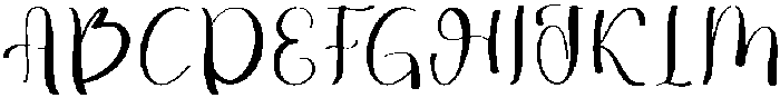 Vintage Children Regular otf (400) Font UPPERCASE