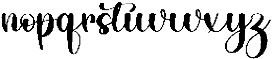 Vintage Children Regular otf (400) Font LOWERCASE