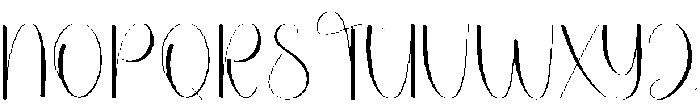Vintage Christmas Regular otf (400) Font UPPERCASE