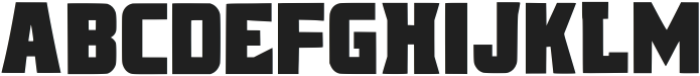 Vintage Design Regular otf (400) Font UPPERCASE