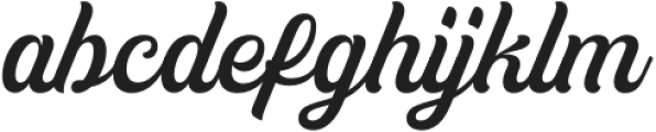 Vintage Genial Medium otf (500) Font LOWERCASE