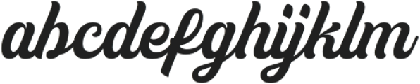 Vintage Genial Semi Bold otf (600) Font LOWERCASE