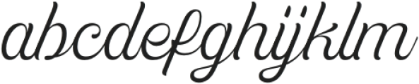 Vintage Genial Thin otf (100) Font LOWERCASE