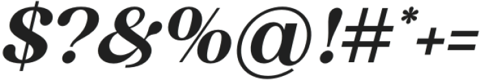 Vintage Glamore Semibold Italic otf (600) Font OTHER CHARS