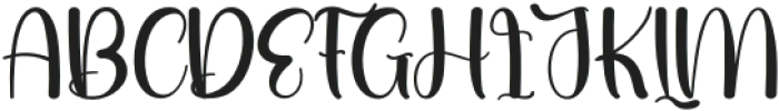 Vintage Glaudusa Regular otf (400) Font UPPERCASE