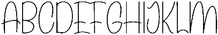 Vintage Handmade Regular otf (400) FONT