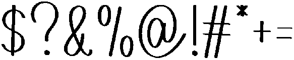 Vintage Handmade Regular otf (400) Font OTHER CHARS