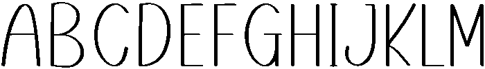 Vintage Handmade Regular otf (400) Font UPPERCASE