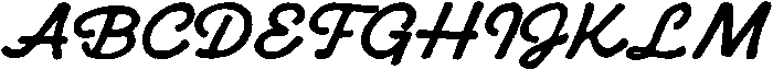 Vintage Haven otf (400) Font UPPERCASE