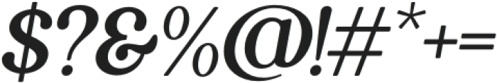 Vintage Odities Italic otf (400) Font OTHER CHARS