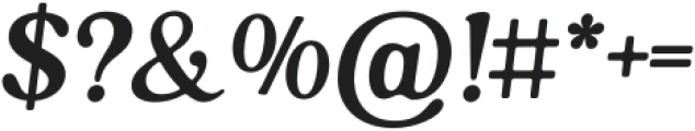 Vintage Oracle Italic otf (400) Font OTHER CHARS