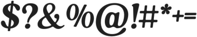 Vintage Oracle Medium Italic otf (500) Font OTHER CHARS