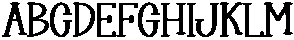 Vintage Rainbow Regular otf (400) Font UPPERCASE