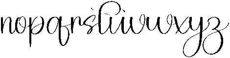 Vintage Regular otf (400) Font LOWERCASE