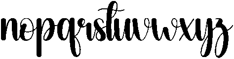 Vintage Regular otf (400) Font LOWERCASE