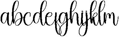 Vintage Regular otf (400) Font LOWERCASE