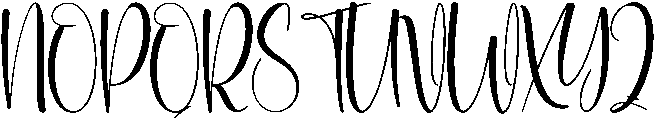 Vintage Regular otf (400) Font UPPERCASE