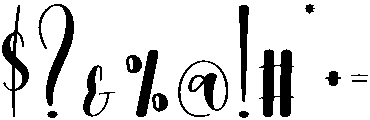 Vintage Regular otf (400) Font OTHER CHARS