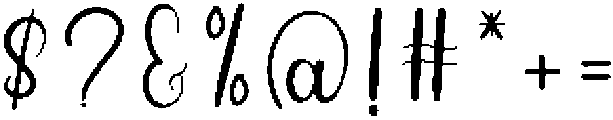 Vintage Regular otf (400) Font OTHER CHARS