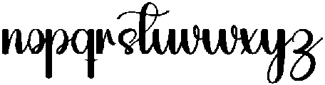 Vintage Regular otf (400) Font LOWERCASE