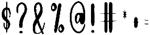 Vintage Regular otf (400) Font OTHER CHARS