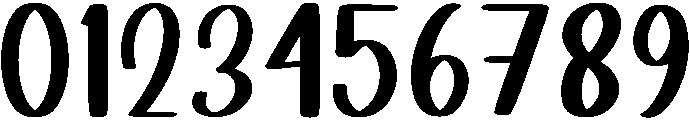 Vintage Regular otf (400) Font OTHER CHARS
