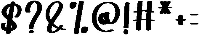 Vintage Regular otf (400) Font OTHER CHARS