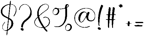 Vintage Regular otf (400) Font OTHER CHARS