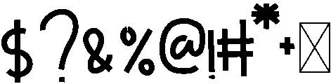Vintage Regular otf (400) Font OTHER CHARS