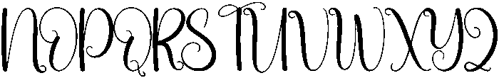 Vintage Regular otf (400) Font UPPERCASE