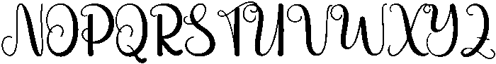 Vintage Regular otf (400) Font UPPERCASE