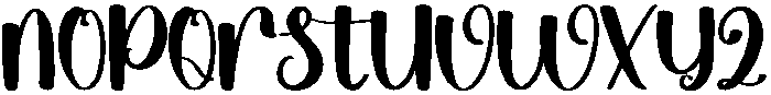 Vintage Regular otf (400) Font LOWERCASE