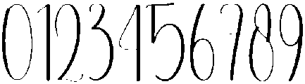 Vintage Regular otf (400) Font OTHER CHARS