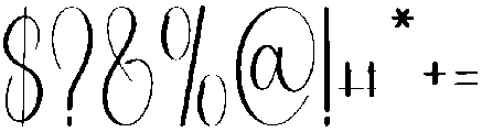 Vintage Regular otf (400) Font OTHER CHARS