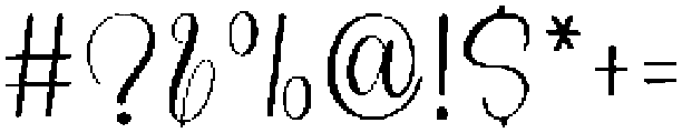 Vintage Regular otf (400) Font OTHER CHARS