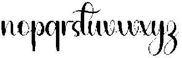 Vintage Regular otf (400) Font LOWERCASE